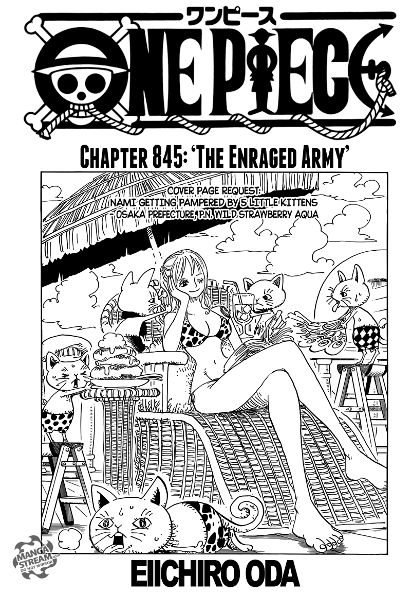 One Piece Chapter 845 1